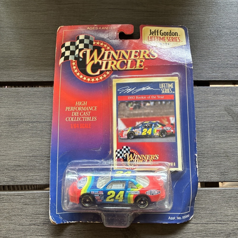 NASCAR Winner Circle Jeff Gordon 1993 "Lifetime Series" 1/64
